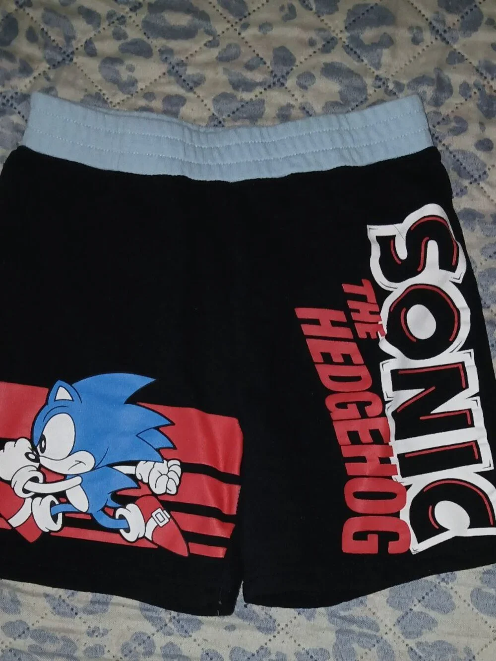 SEGA Sonic the Hedgehog boys' sweatshirt and shorts set